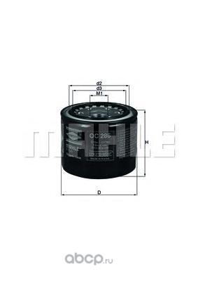   (Mahle/Knecht) OC286 (,  1)