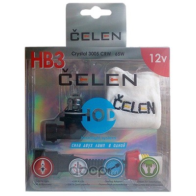  HB3 12V 65W CELEN, HOD Crystal +50% c   () (Celen) 3005CRW (,  2)