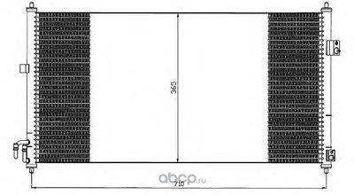 Конденсатор, кондиционер (WAECO) 8880400389 (вид 1) Конденсатор, кондиционер (WAECO) 8880400389 (фото, вид 1)