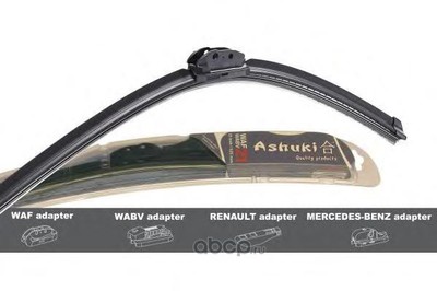 Щетка стеклоочистителя (ASHUKI) WAF24 (вид 1) Щетка стеклоочистителя (ASHUKI) WAF24 (фото, вид 1)