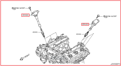   (NISSAN) 22448JA10C (,  1)