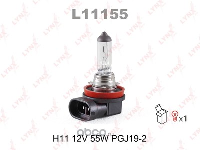   h11 12v 55w (LYNX auto) L11155 (,  1)