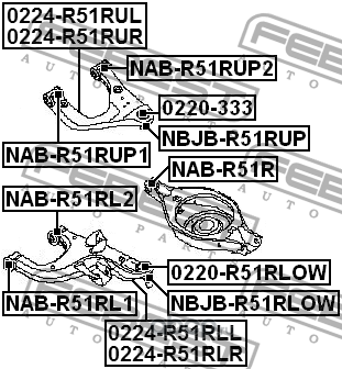    (Febest) NABR51R (,  1)