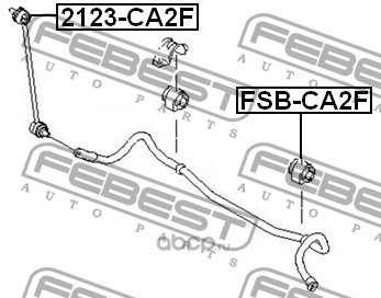    (Febest) 2123CA2F (,  1)