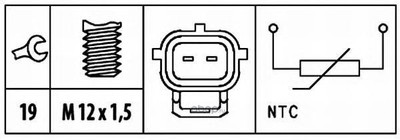 ,   12v (HELLA) 6PT009309561 (,  1)