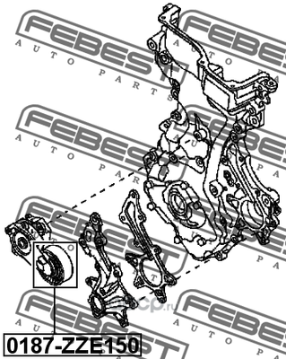   (Febest) 0187ZZE150 (,  1)