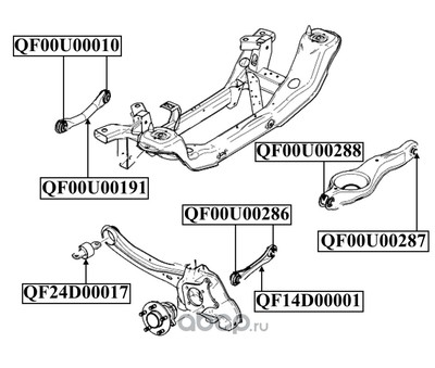    (QUATTRO FRENI) QF00U00191 (,  1)