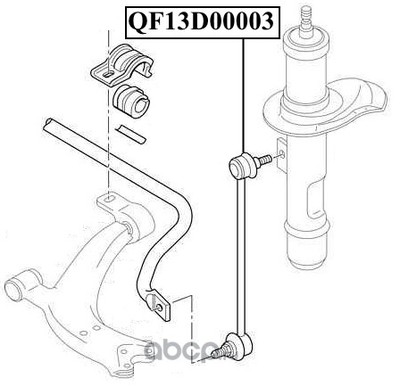     (QUATTRO FRENI) QF13D00003 (,  1)