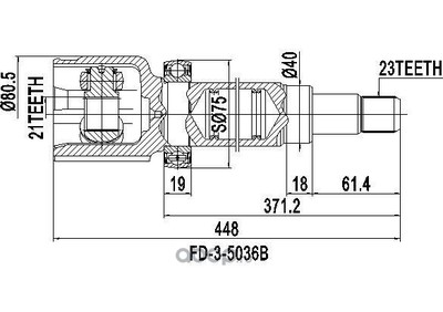  (ODM-MULTIPARTS) FD35036B (,  1)