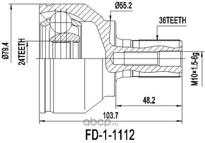   (ODM-MULTIPARTS) FD11112 (,  1)