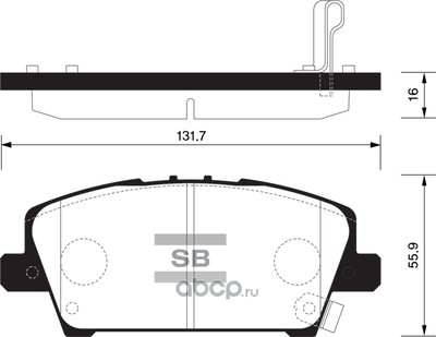    (Sangsin brake) SP1569 (,  1)