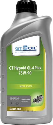 GT Hypoid GL-4 Plus, SAE 75W-90,1. (GT OIL) 8809059407981