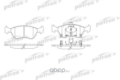 Колодки тормозные дисковые передн TOYOTA: AVENSIS 97-03, AVENSIS Liftback 97-03, AVENSIS Station Wagon 97-03 (PATRON) PBP1321 Колодки тормозные дисковые передн TOYOTA: AVENSIS 97-03, AVENSIS Liftback 97-03, AVENSIS Station Wagon 97-03 (PATRON) PBP1321