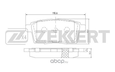  . .  Mazda CX-7 (ER) 07- (Zekkert) BS1229