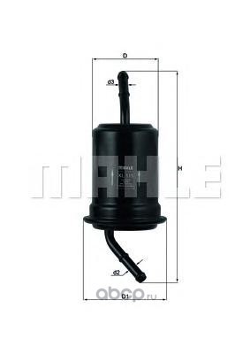 Топливный фильтр (Mahle/Knecht) KL115 Топливный фильтр (Mahle/Knecht) KL115 (фото)