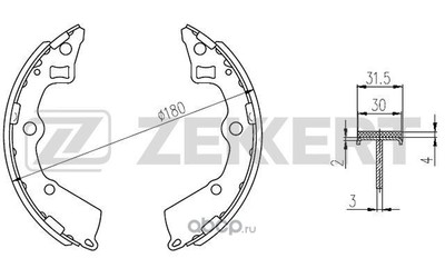  .. Kia Morning Picanto I (BA) 04- RE (Zekkert) BK4258