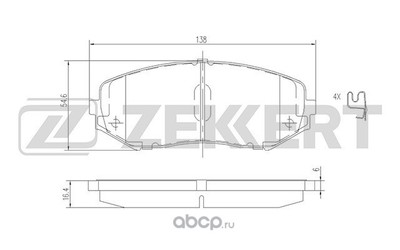 . .  Suzuki Grand Vitara II 05- (Zekkert) BS2620