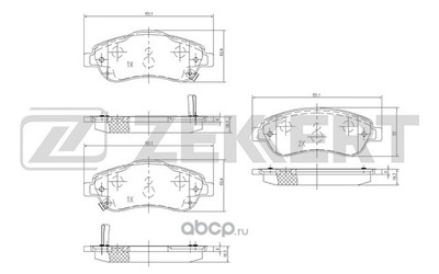  . .  Honda CR-V III 06- (Zekkert) BS1753