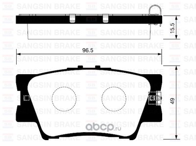   (Sangsin brake) SP2081