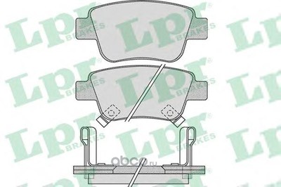 Комплект тормозных колодок, дисковый тормоз (Lpr) 05P1113 Комплект тормозных колодок, дисковый тормоз (Lpr) 05P1113