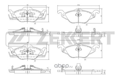  . .  Opel Astra G 98- (Zekkert) BS2835