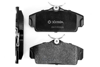 Колодки тормозные передние (Dextrim) DX7FD526 Колодки тормозные передние (Dextrim) DX7FD526