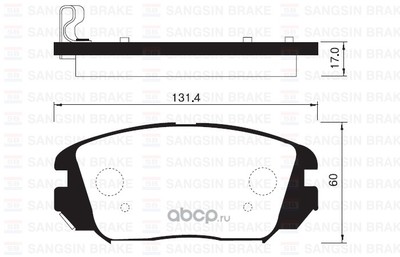    (Sangsin brake) SP1182