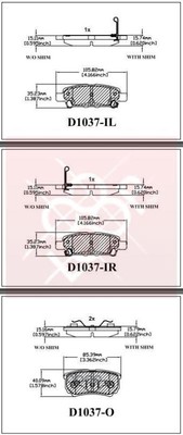    (Friction Master) MX1037