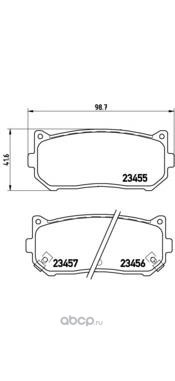   ,   (Brembo) P30008