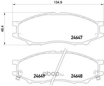   ,   (Mintex) MDB2755