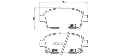   (Brembo) P83051