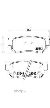   ,   (Brembo) P30014