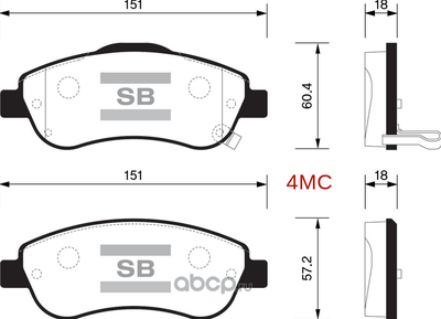    (Sangsin brake) SP1567