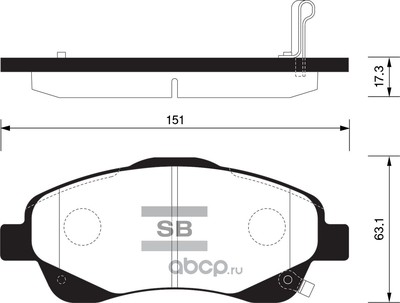    (Sangsin brake) SP1576