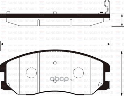    (Sangsin brake) SP1204