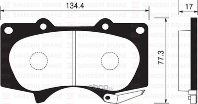    ""Hi-Q (Sangsin brake) SP2033