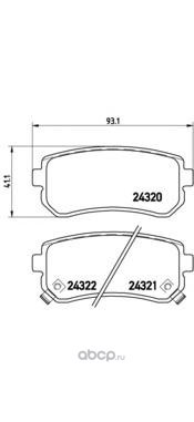    ,  (Brembo) P30025