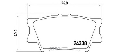    ,  (Brembo) P83089