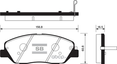    (Sangsin brake) SP1246