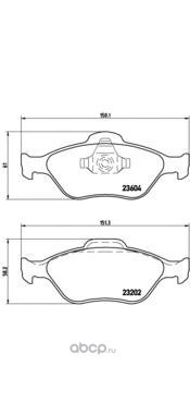    ,  (Brembo) P24055