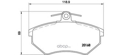 1    (Brembo) P85011