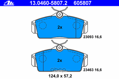    PRIMERA P11, ALMERA N16 R15 (Ate) 13046058072