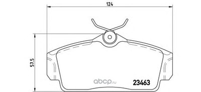������� �������� (Brembo) P56036