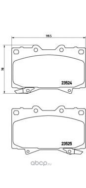   (Brembo) P83048