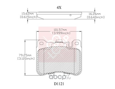    (Friction Master) CMX1121