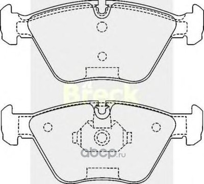 Комплект тормозных колодок, дисковый тормоз (BRECK) 231830070100 Комплект тормозных колодок, дисковый тормоз (BRECK) 231830070100
