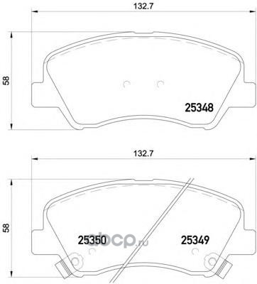    (Brembo) P18025