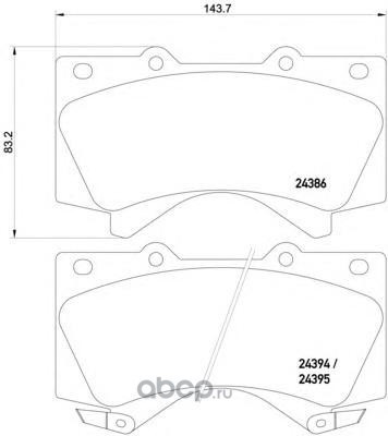    TEXTAR (Textar) 2438601