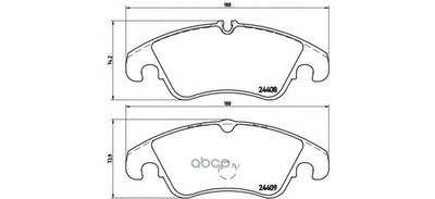    ,  (Brembo) P85098