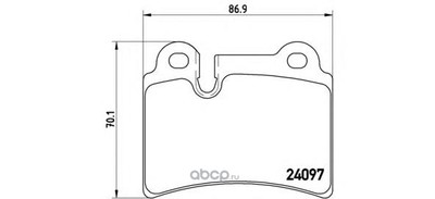    ,  (Brembo) P85111